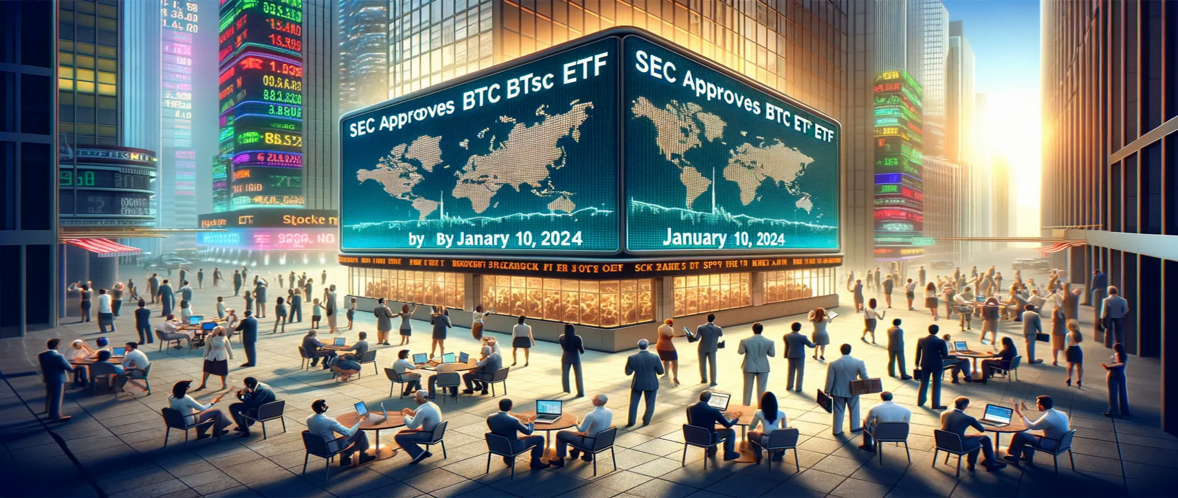 The SEC plans to approve BTC ETFs on the spot market by January 10, 2024