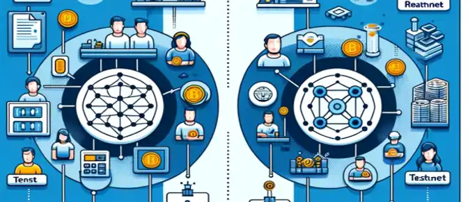 The difference between the concepts of "Mainnet" and "Testnet" The difference between the concepts of "Mainnet" and "Testnet"
