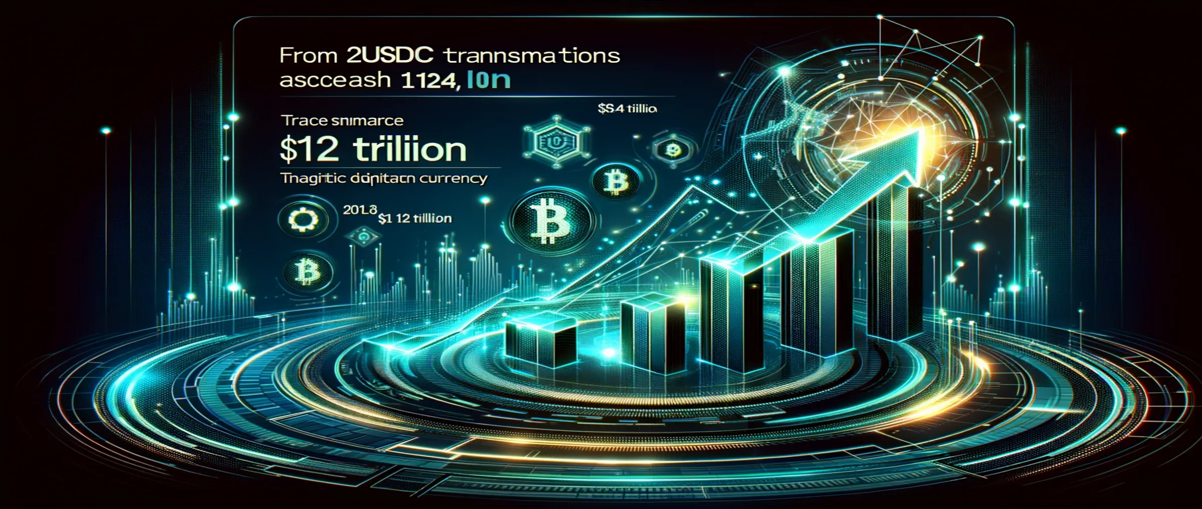 Since 2018, the total volume of transactions in the USDC has exceeded $12 trillion