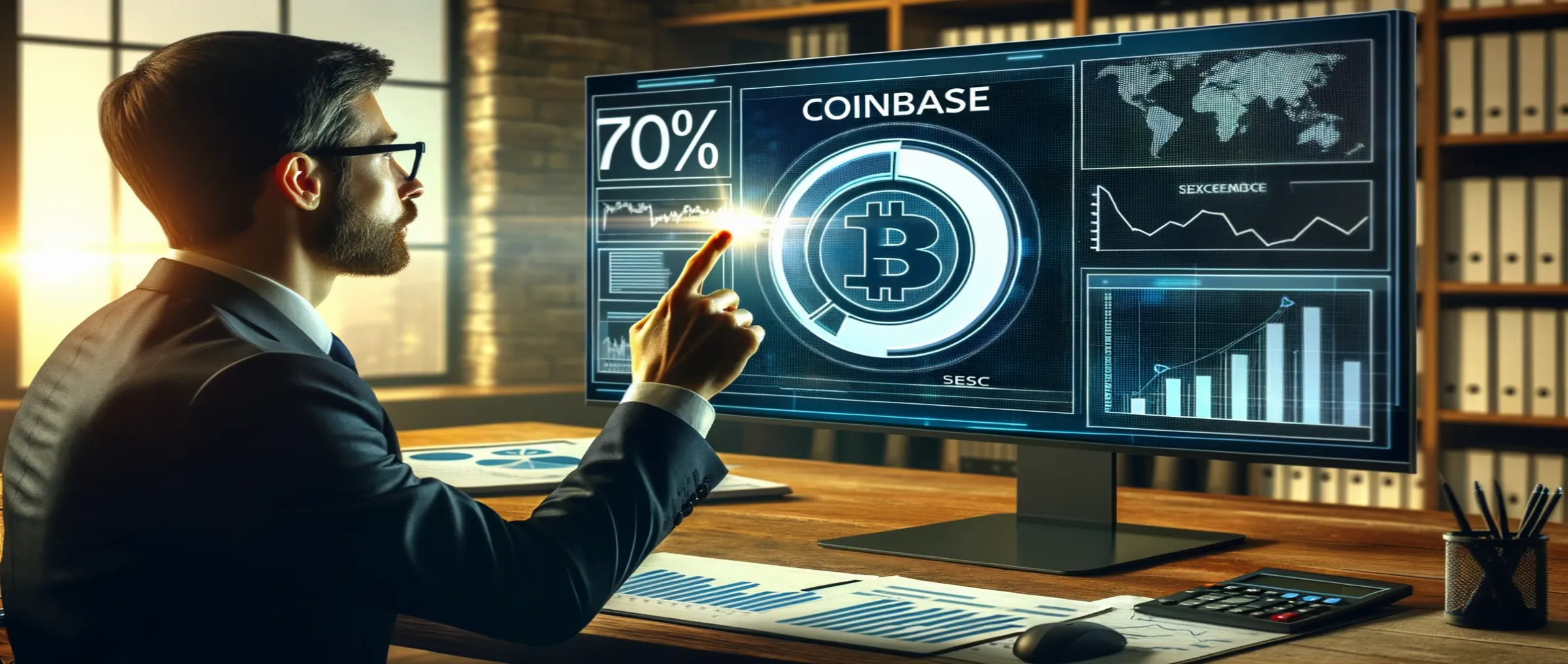 The analyst claims that there is a 70% chance that Coinbase will win the case against the SEC