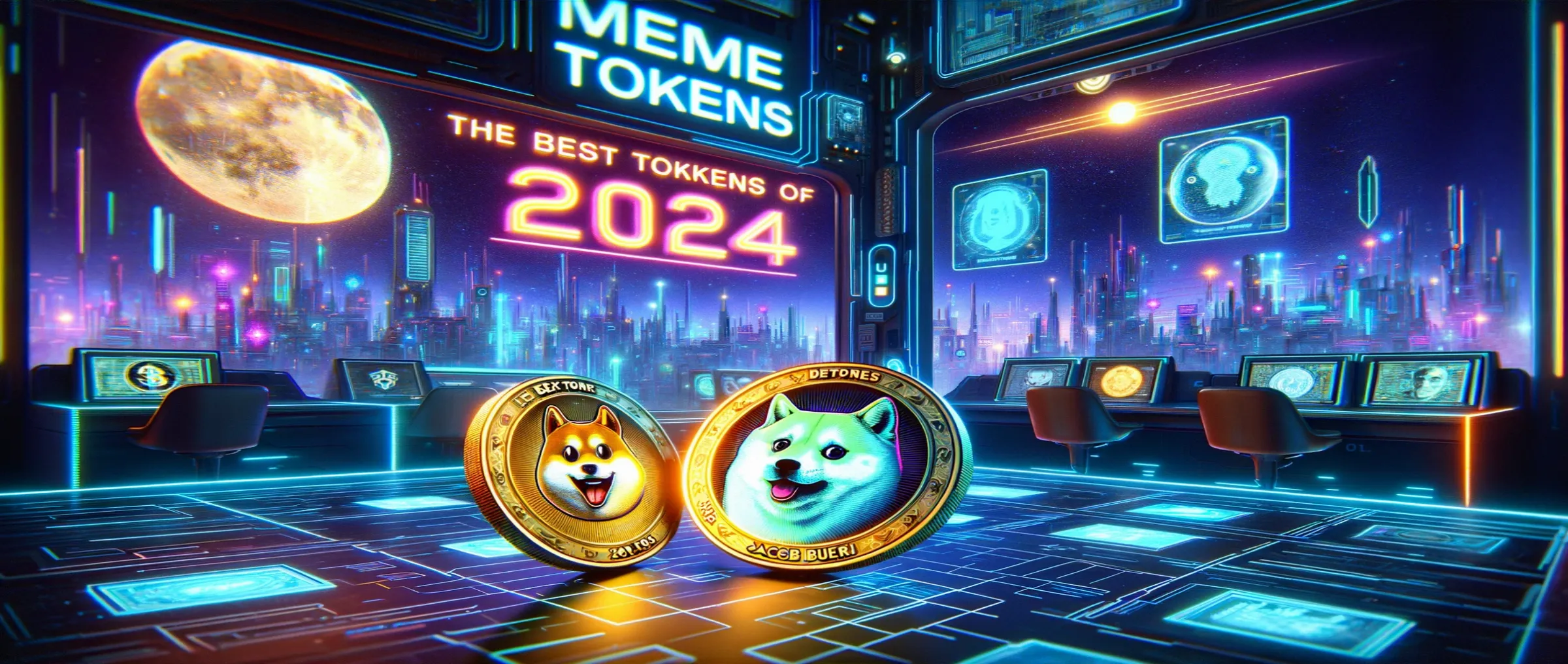 Jacob Bury has identified the two best meme tokens for 2024