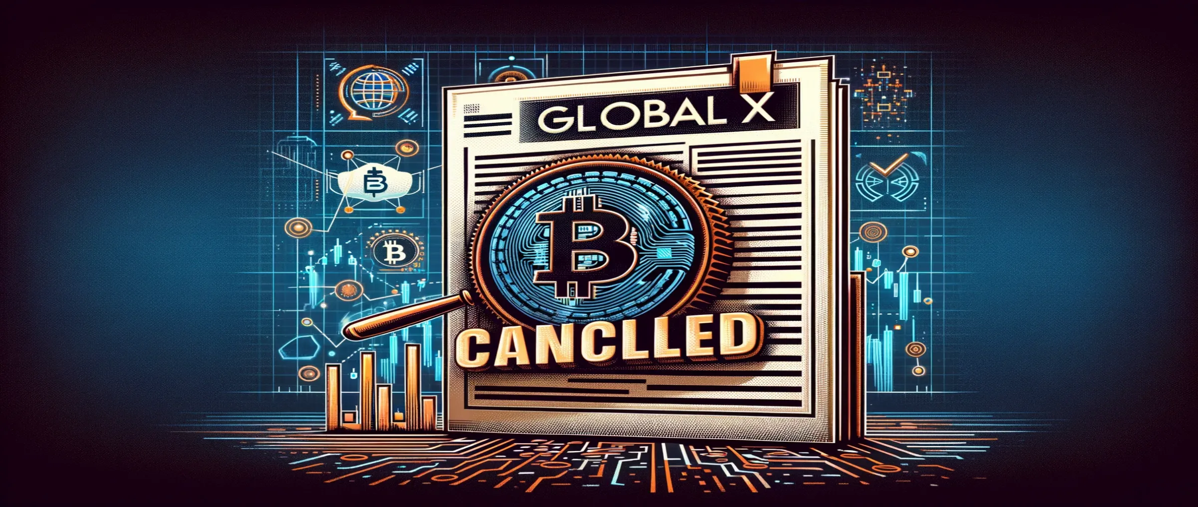 Global X cancelled the request to create a spot Bitcoin ETF