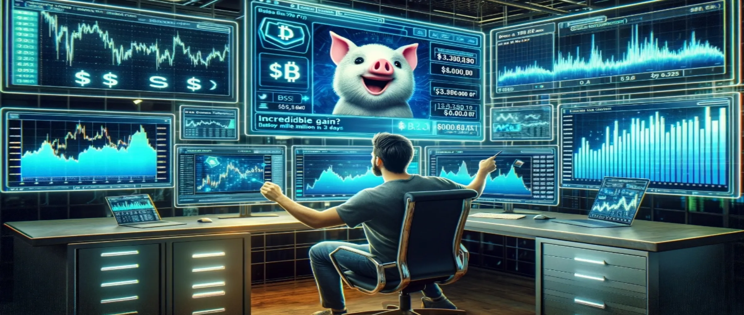 Lookonchain: Trader earned $3.3 million on PORK Meme Tokens in three days