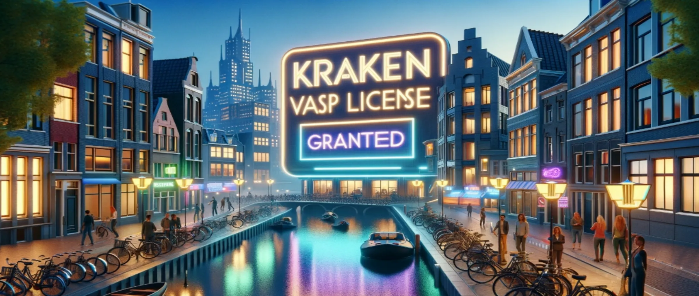 Kraken has received permission to operate VASP in the Netherlands