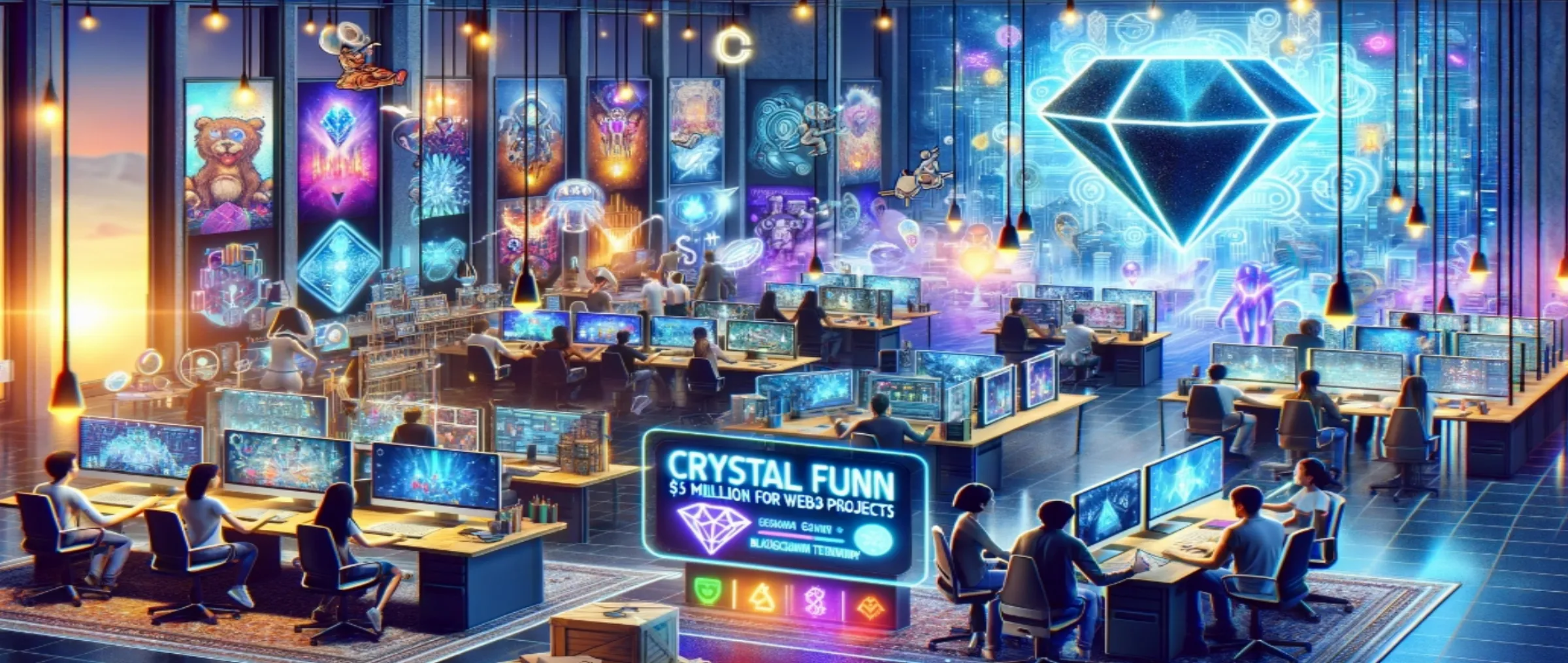 Crystal Fun Studio has attracted $5 million in investments for game projects on Web3