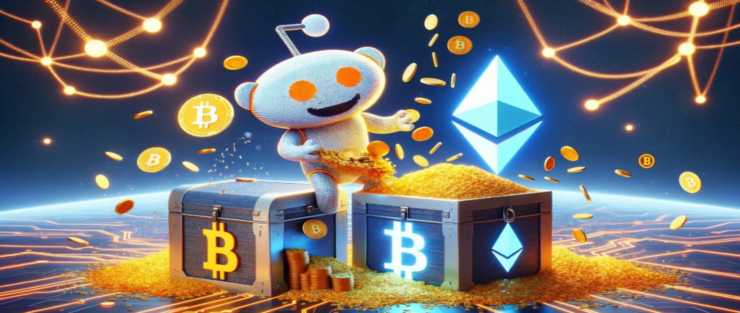 Reddit is channeling its surplus into investments in Bitcoin and Ethereum
