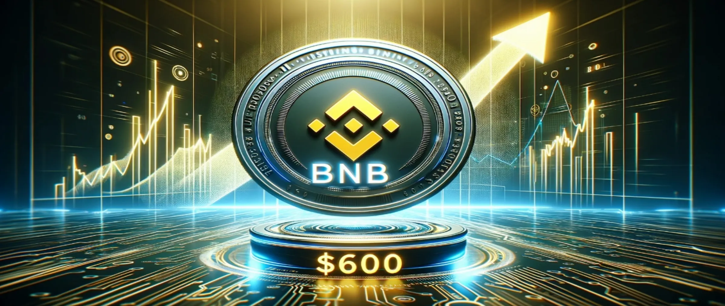 The BNB exchange rate has reached $600 for the first time since 2021