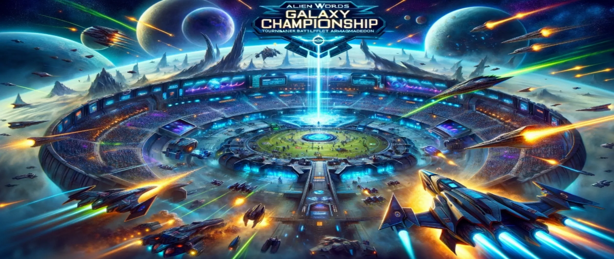 Alien Worlds запускает турнир Galaxy Championship для Battlefleet Armageddon