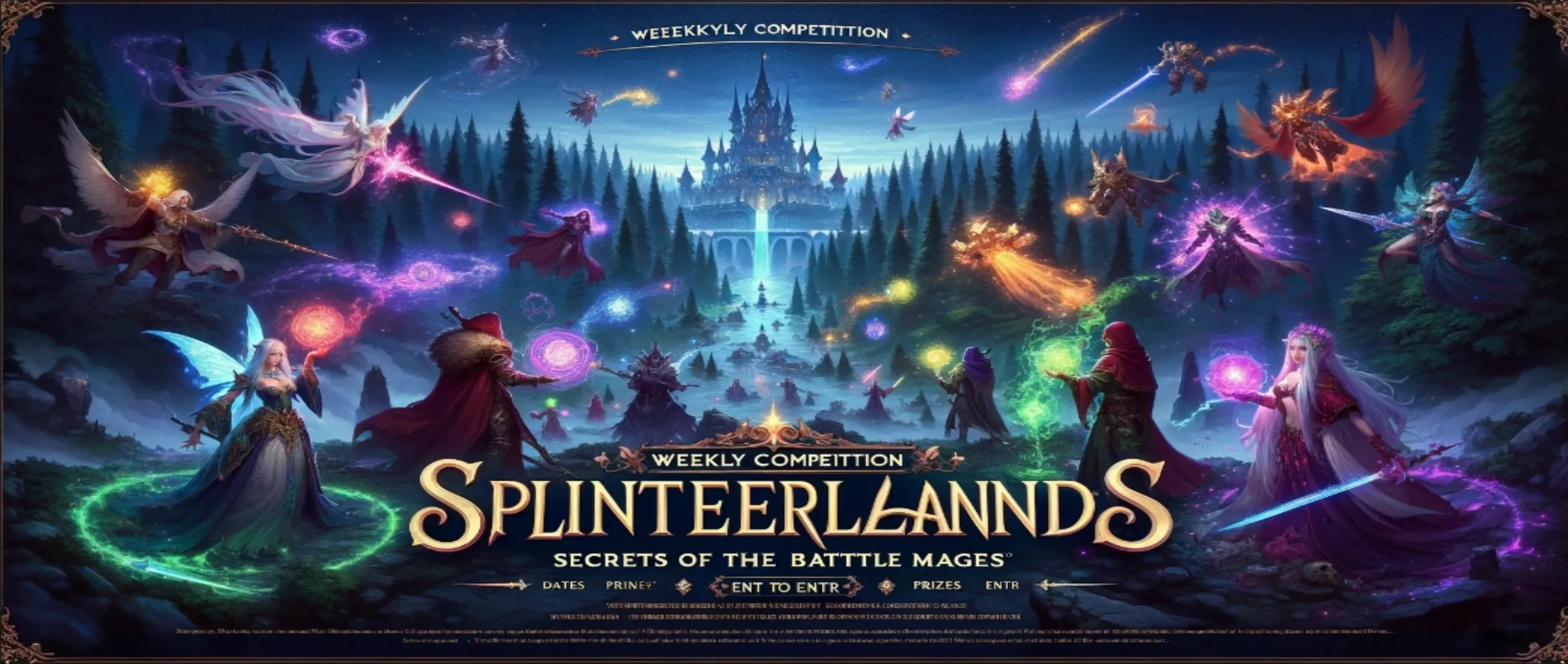 Splinterlands announces the weekly "Secrets of Combat Magicians" Competition