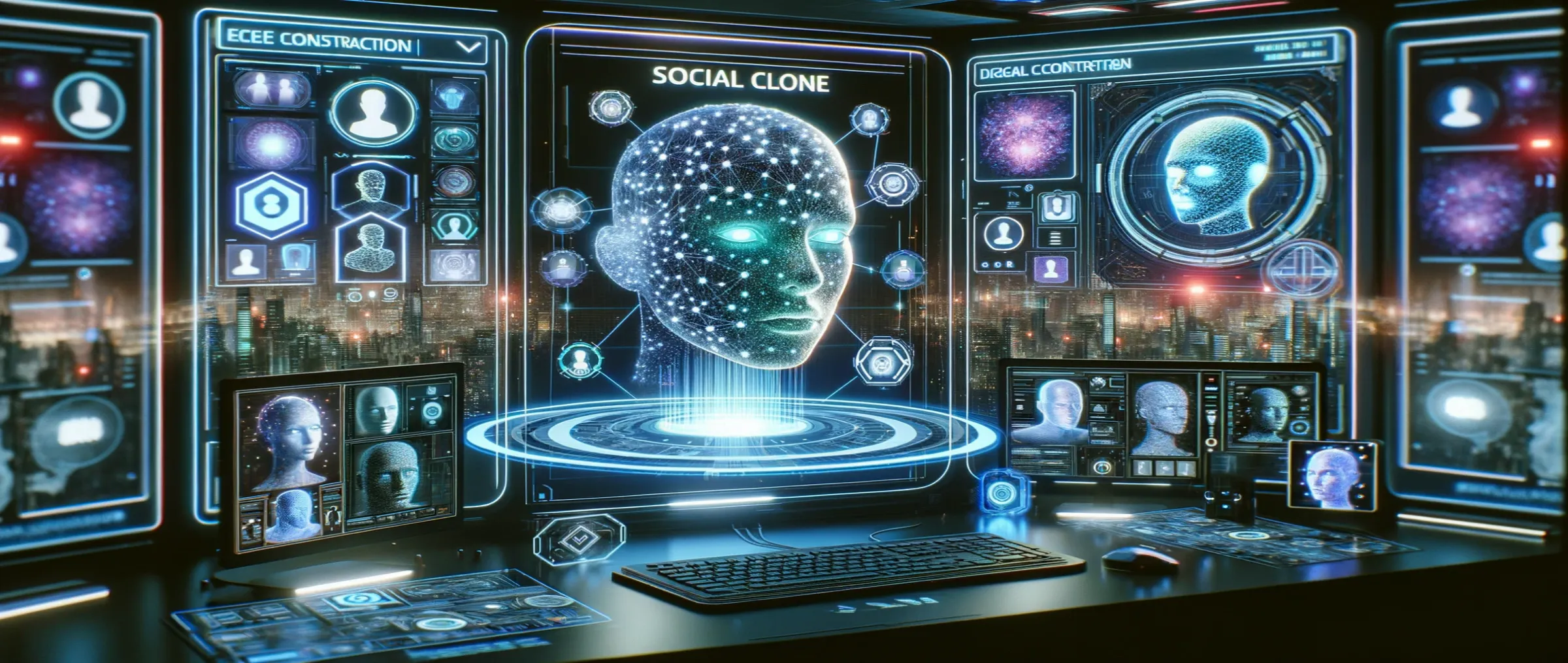 Social Clone: a neural network that creates a double for social networks