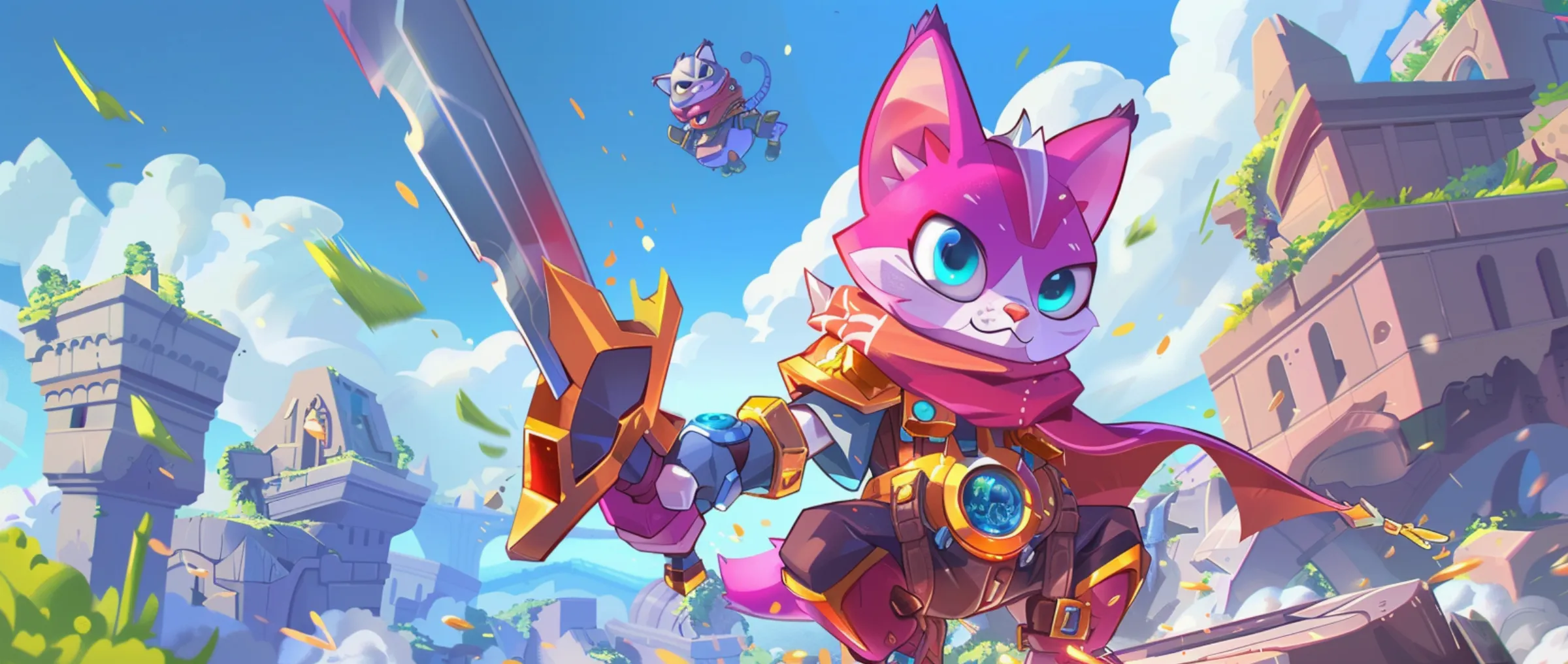 Nyan Heroes presents the pre-alpha version trailer