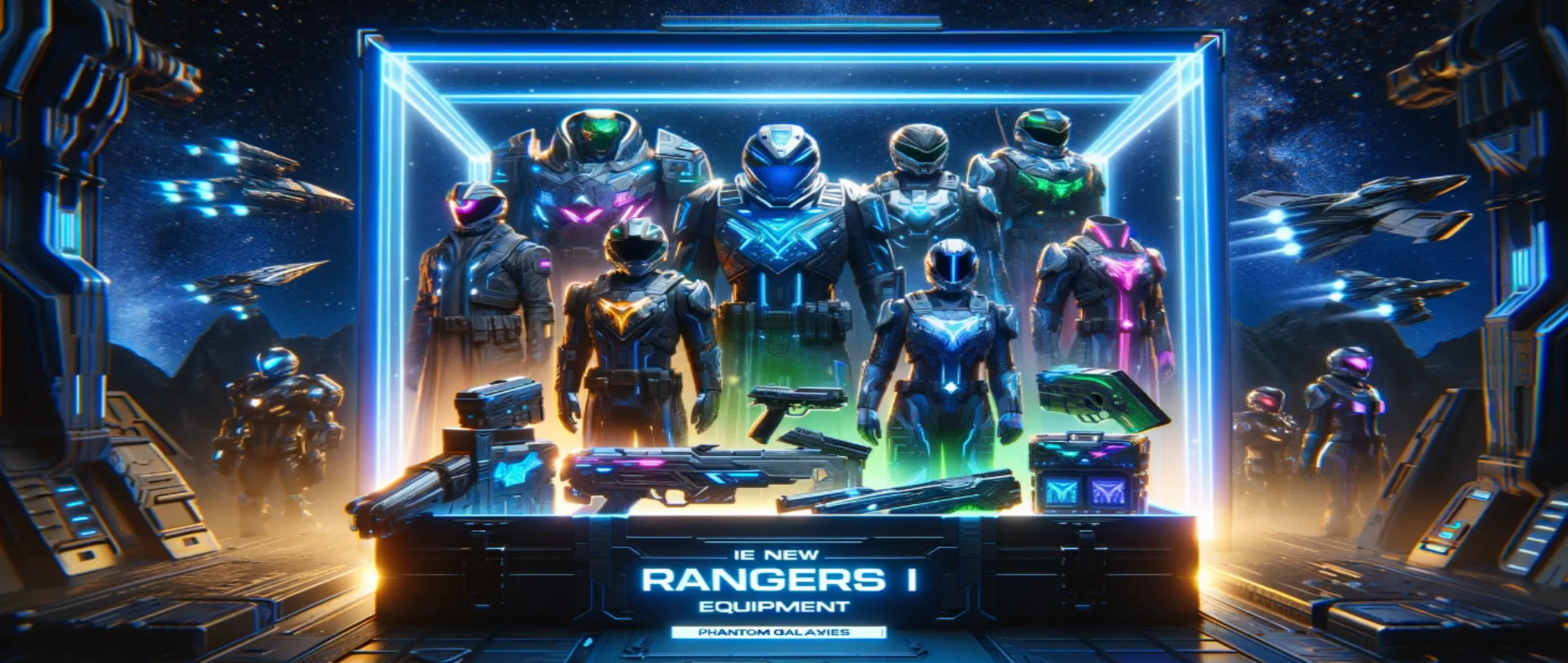 Phantom Galaxies presents a new collection of Rangers I gear