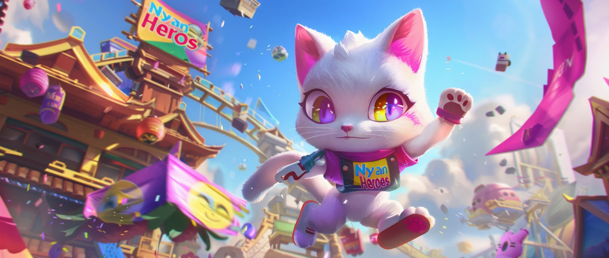The demo of Nyan Heroes is now available in the Epic Games Store