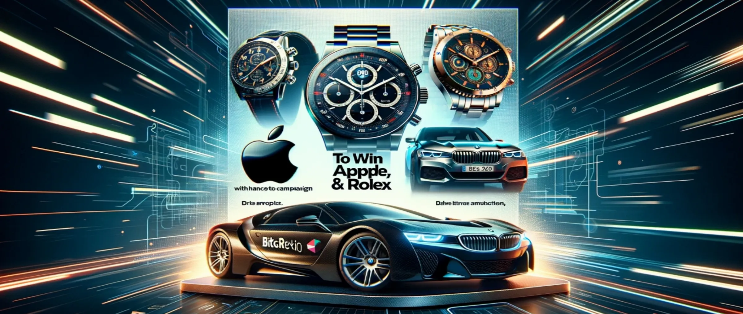 Bitget launches a promotion with a chance to win Apple, BMW and Rolex