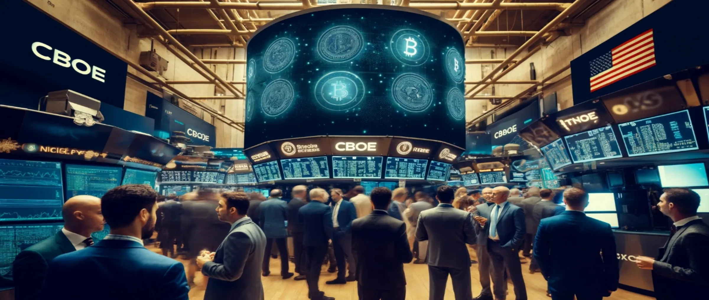 Фондовая биржа Cboe собирается прекратить торговлю криптовалютами
