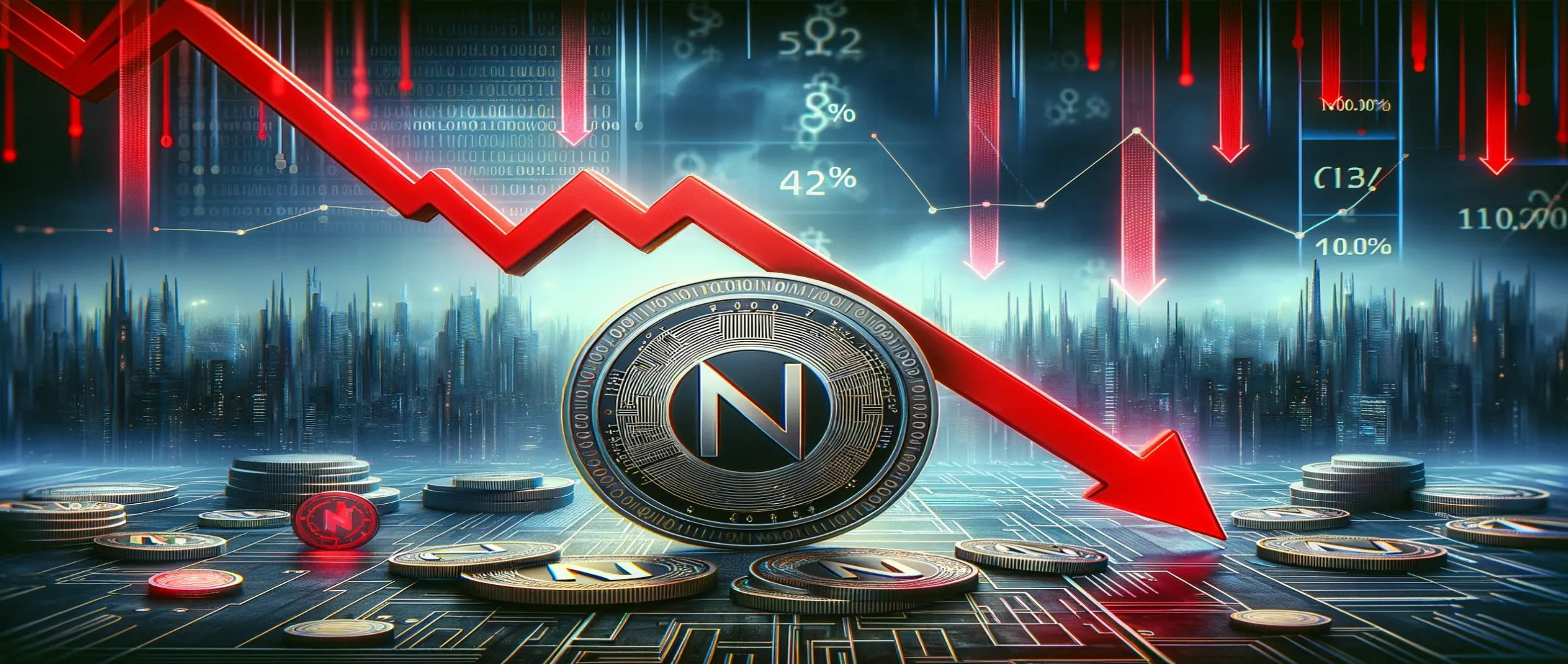 The cryptocurrency Notcoin dropped in value by 52 percent after the airdrop