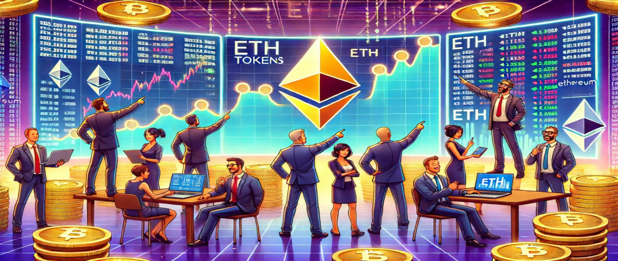 Large investors are actively buying ETH
