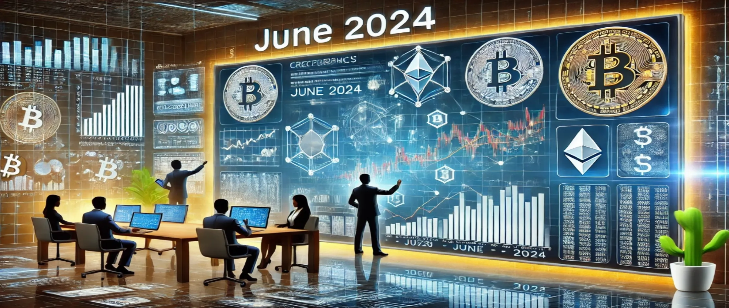 Cryptocurrency Trends Comparison - June 2024