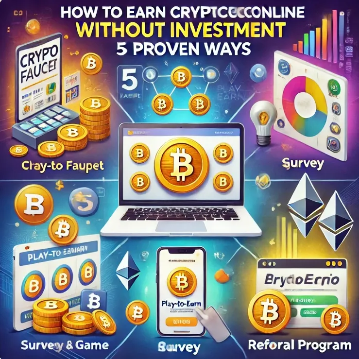 How to earn cryptocurrency on the internet without investments: 5 proven ways