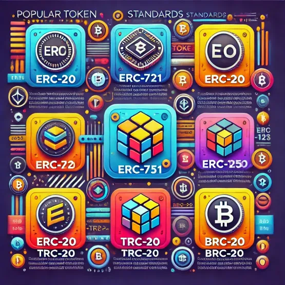 Popular token standards and how they differ