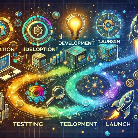Stages of development of the crypto project