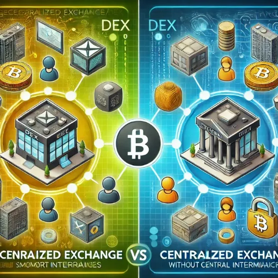 Overview of decentralized exchanges (DEX) and their differences from centralized ones