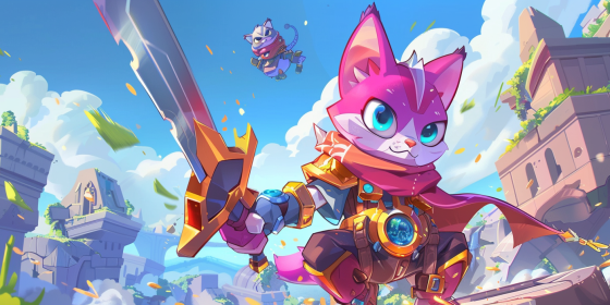 Nyan Heroes presents the pre-alpha version trailer