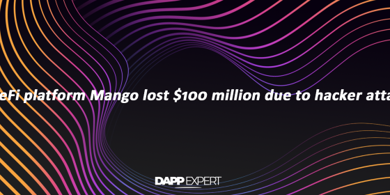 DeFi platform Mango lost $100 million due to hacker attack