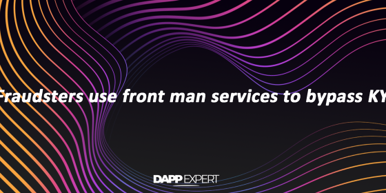Fraudsters use front man services to bypass KYC Fraudsters use front man services to bypass KYC