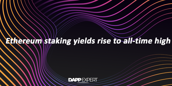 Ethereum staking yields rise to all-time high Ethereum staking yields rise to all-time high