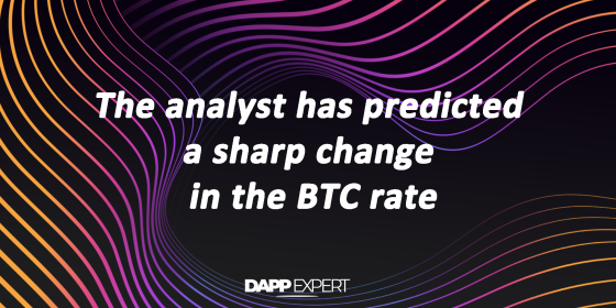 The analyst has predicted a sharp change in the BTC rate The analyst has predicted a sharp change in the BTC rate