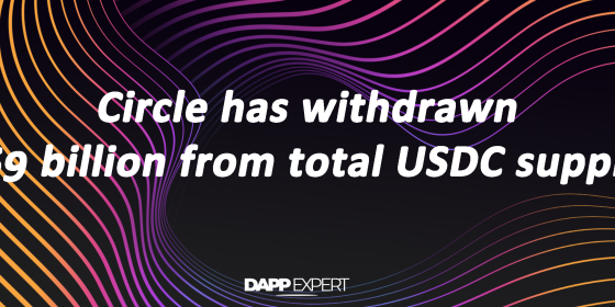 Circle has withdrawn $9 billion from total USDC supply Circle has withdrawn $9 billion from total USDC supply