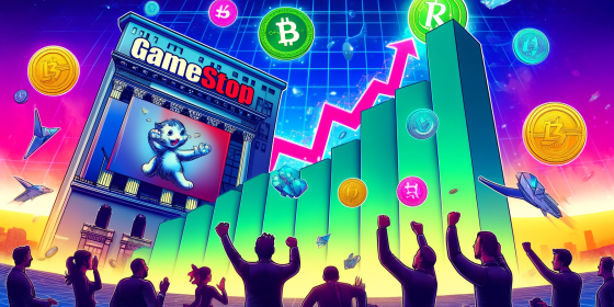 The rise in GameStop's stock has triggered a surge in GME and KITTY tokens