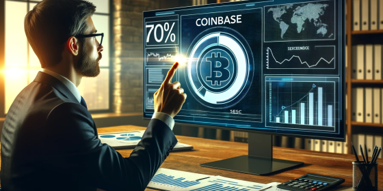 The analyst claims that there is a 70% chance that Coinbase will win the case against the SEC