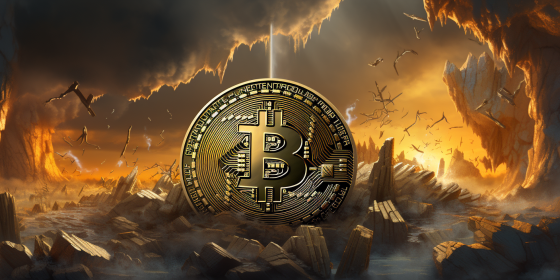 The bitcoin market is in a state of 'high risk', according to network indicators