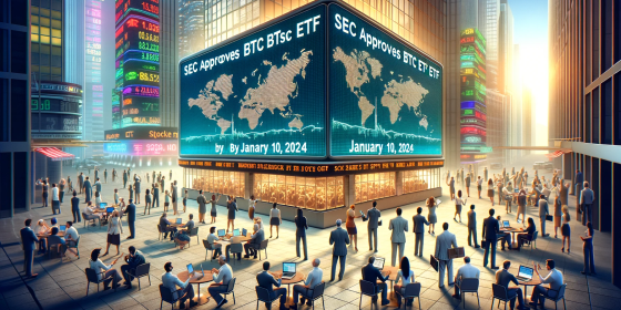 The SEC plans to approve BTC ETFs on the spot market by January 10, 2024