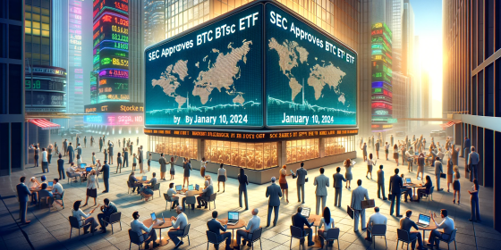 The SEC plans to approve BTC ETFs on the spot market by January 10, 2024 The SEC plans to approve BTC ETFs on the spot market by January 10, 2024