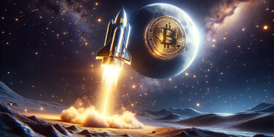 BitMEX sent 1 BTC to the Moon