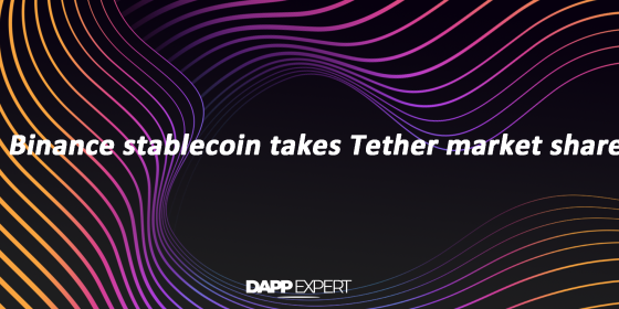 Binance stablecoin takes Tether market share