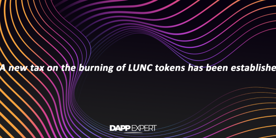 A new tax on the burning of LUNC tokens has been established
