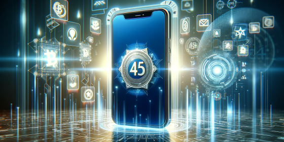 The Coinbase app has reached the 45th position in the App Store ranking