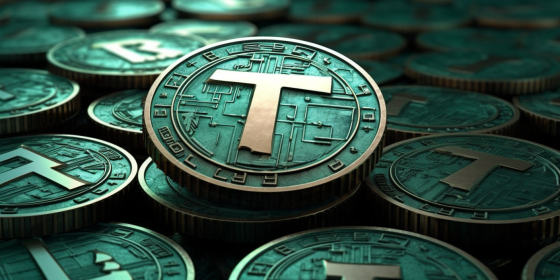 Отток Tether (USDT) с бирж снизился до минимального уровня за последний месяц