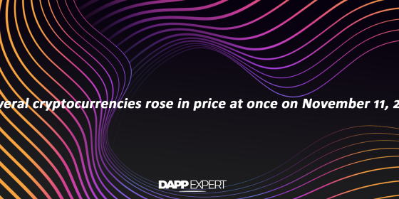 Several cryptocurrencies rose in price at once on November 11, 2022