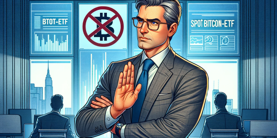 Gary Gensler is Not ready to discuss the issue of spot Bitcoin ETFs