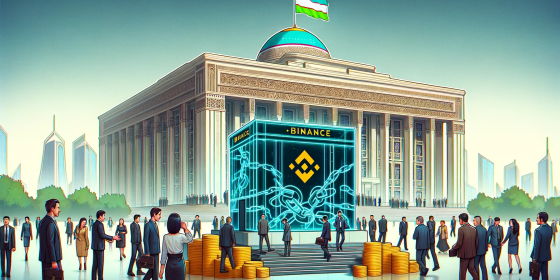 The Uzbekistan authorities imposed a fine on the Binance crypto exchange for lack of a license