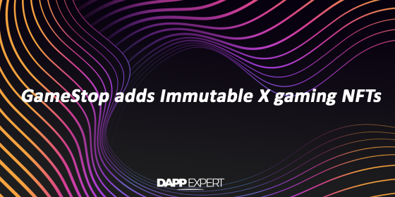GameStop adds Immutable X gaming NFTs