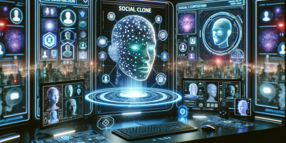Social Clone: a neural network that creates a double for social networks