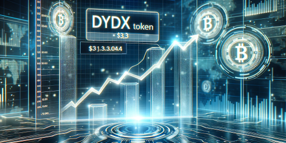 The success of DEX has raised the dYdX token above the $3 level
