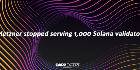 Hetzner stopped serving 1,000 Solana validators