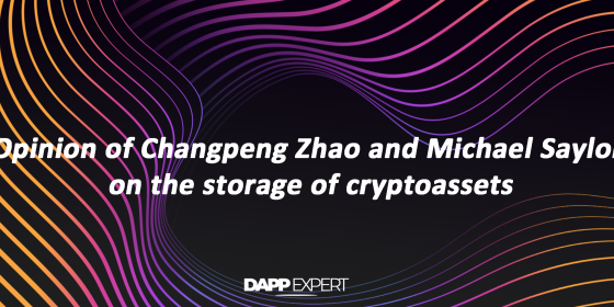 Changpeng Zhao and Michael Saylor urged users to store crypto assets in their own wallets